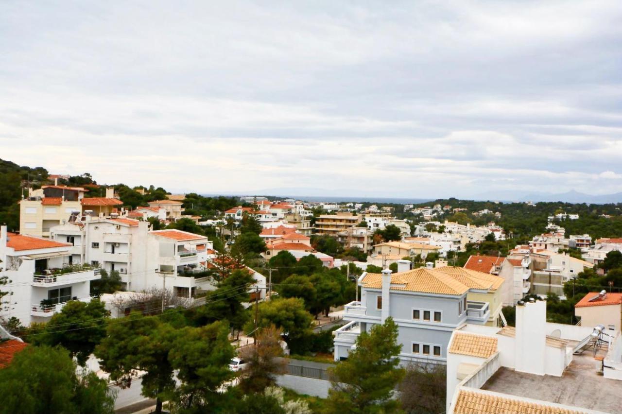 Villasonboard Vouliagmeni Penthouse Veranda Sea-View & Beach Athens Luaran gambar