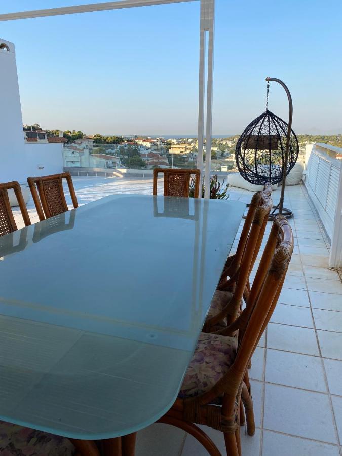 Villasonboard Vouliagmeni Penthouse Veranda Sea-View & Beach Athens Luaran gambar