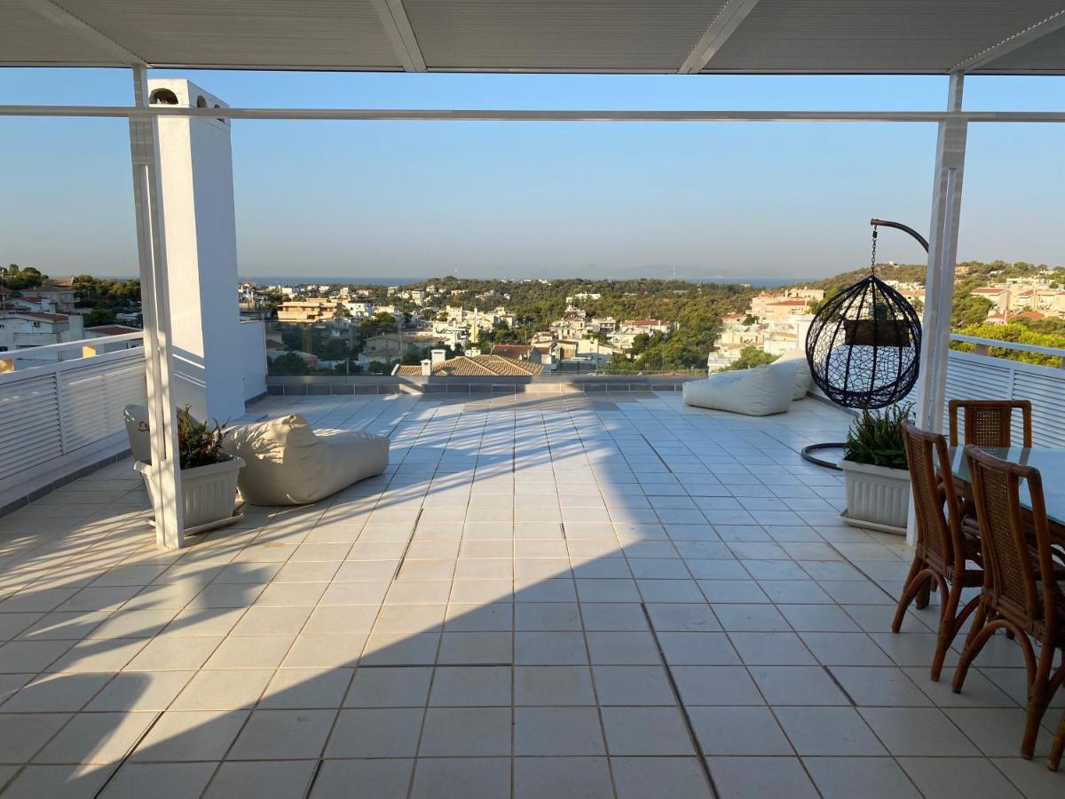 Villasonboard Vouliagmeni Penthouse Veranda Sea-View & Beach Athens Luaran gambar