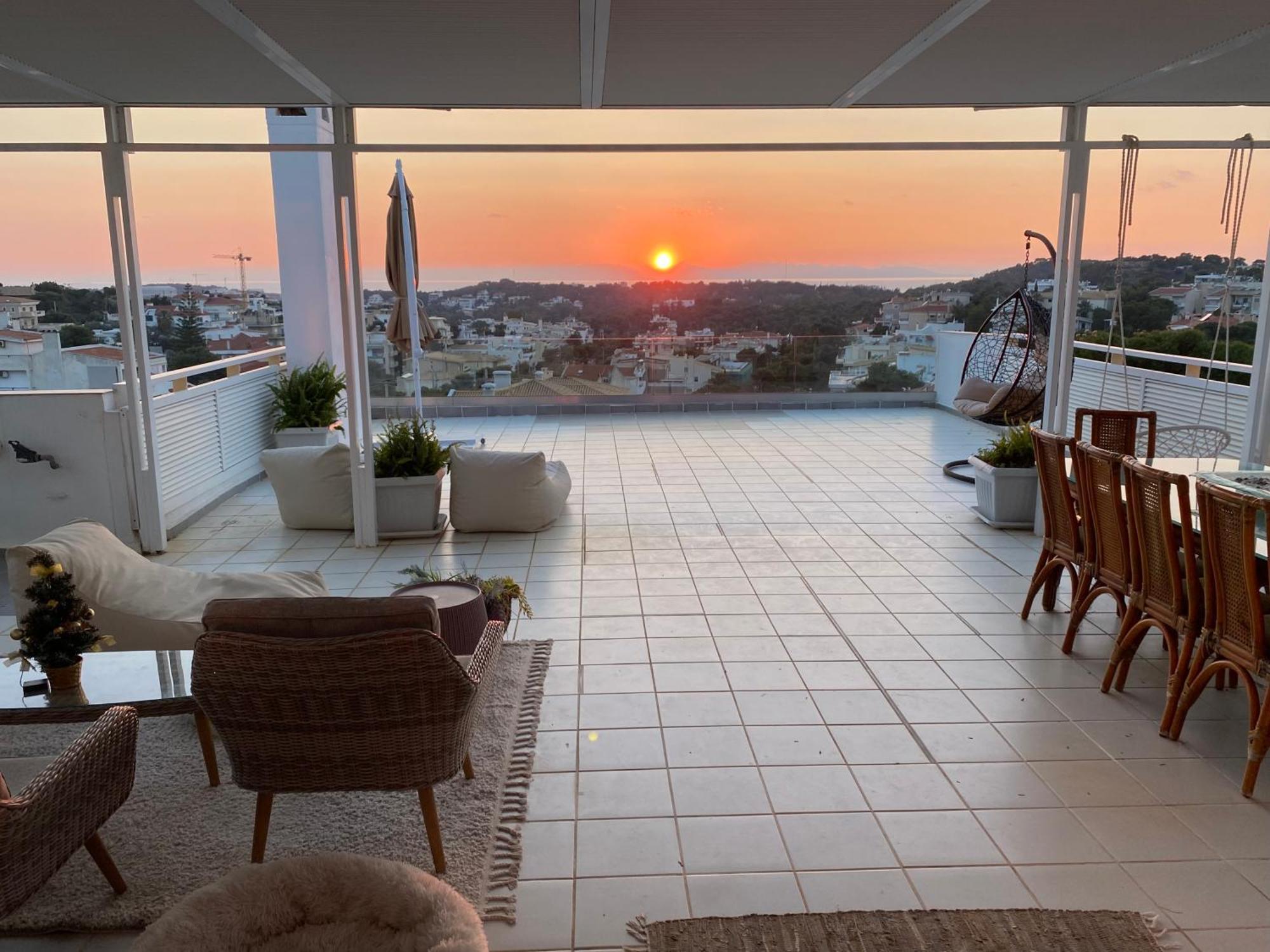 Villasonboard Vouliagmeni Penthouse Veranda Sea-View & Beach Athens Luaran gambar